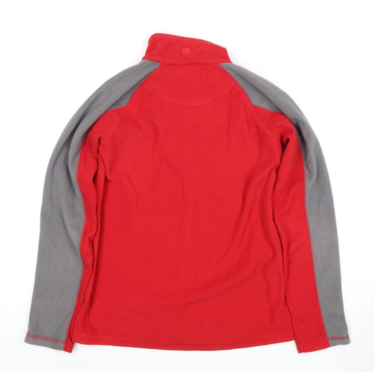 Mountain Warehouse Boys Red Full Zip Hoodie, Size 11-12 Years