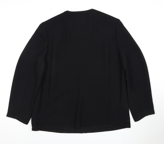 Easttex Women’s Black Blazer Size 14 Formal
