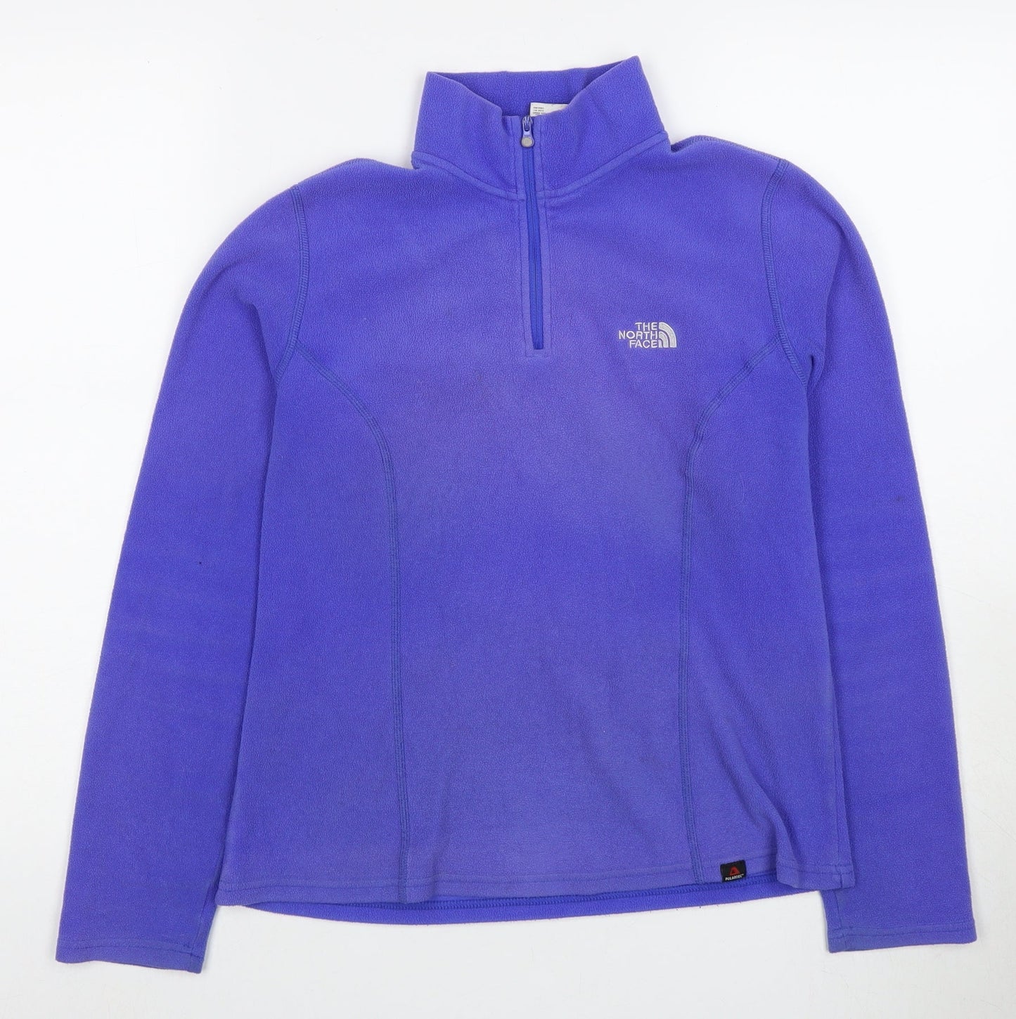The North Face Women's Purple Fleece Pullover Sweatshirt M