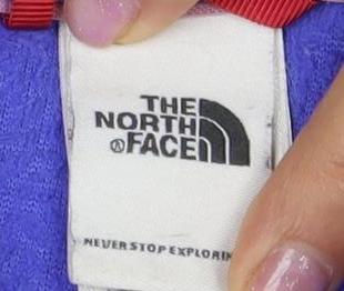The North Face Women's Purple Fleece Pullover Sweatshirt M