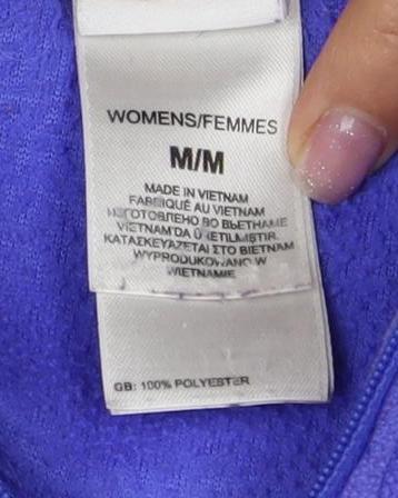 The North Face Women's Purple Fleece Pullover Sweatshirt M