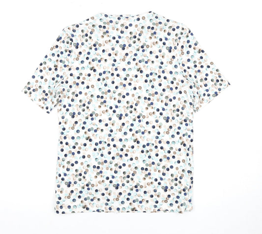 Eastex Women's Multicoloured Wrap Blouse - Size 8