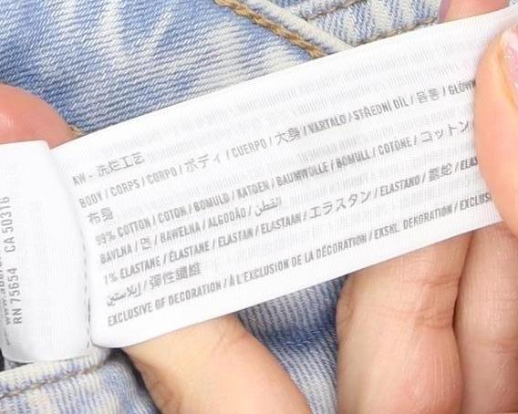 Abercrombie & Fitch Women's Blue Skinny Jeans Size 8