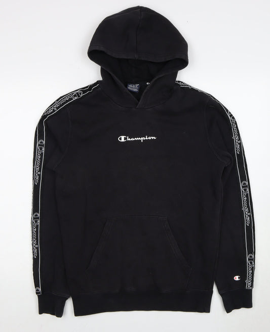 Champion Black Men's Medium Pullover Hoodie