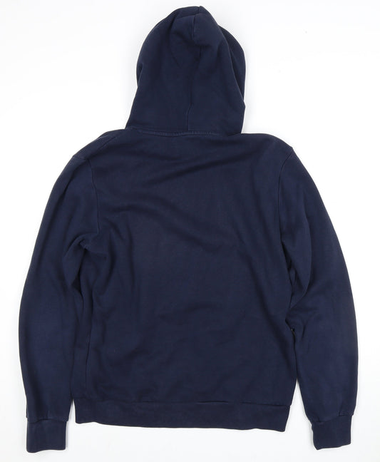 Jack & Jones Men's Blue Pullover Hoodie L