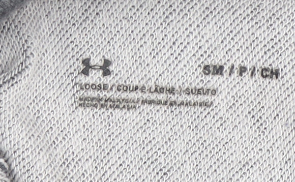 Under Armour Women’s Grey Full Zip Sweatshirt, Size S