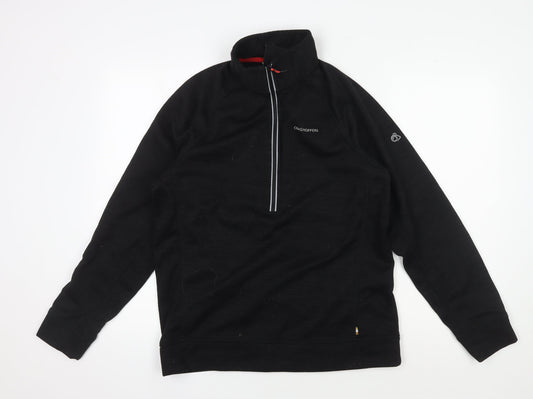 Craghoppers Men's Black Pullover Sweatshirt, S