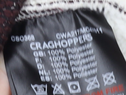 Craghoppers Women's Brown Fleece Jacket Size 10