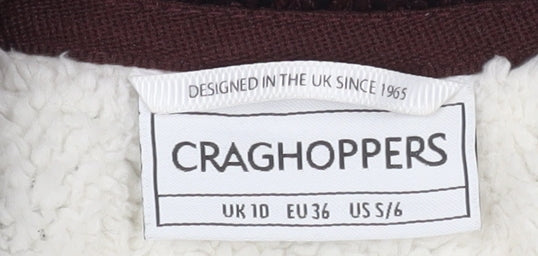 Craghoppers Women's Brown Fleece Jacket Size 10