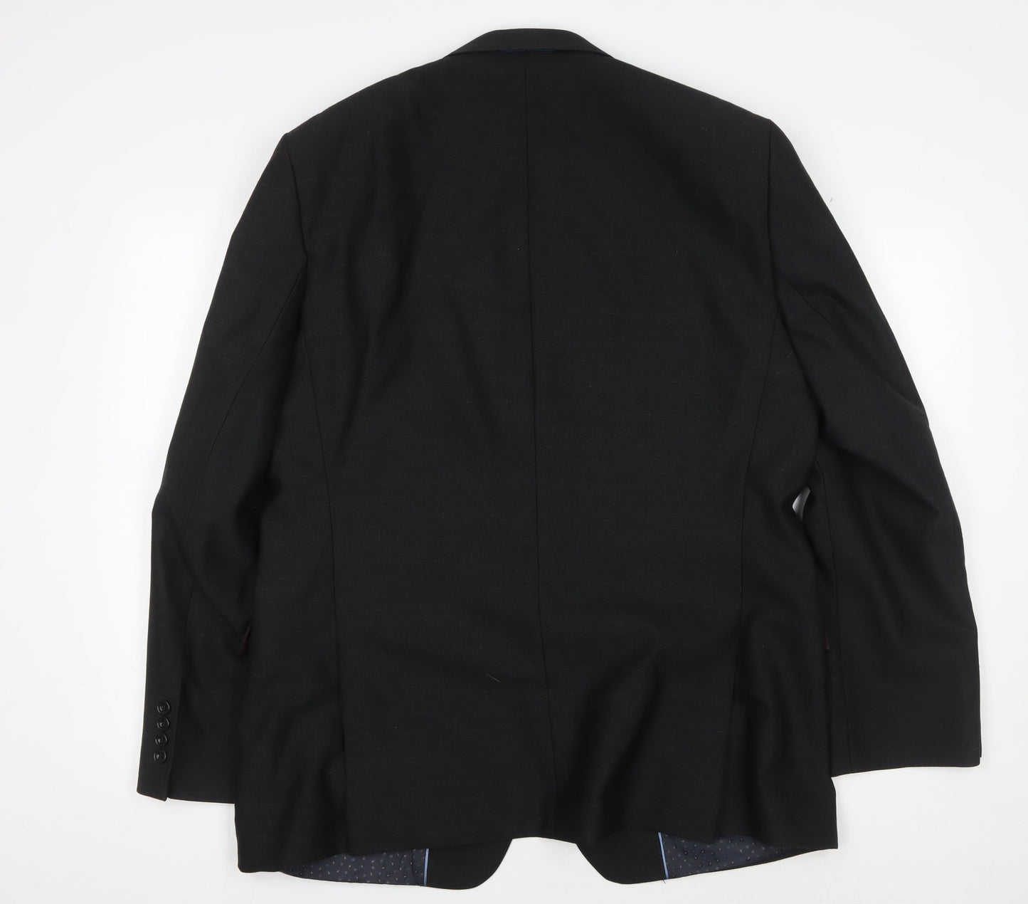 Magee Men's Black Blazer Jacket, Size 44, Regular Fit, Formal