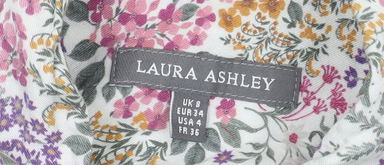 Laura Ashley Women's Multicoloured Floral Button-Up Shirt