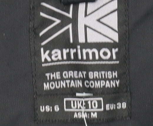 Karrimor Women's Black Waterproof Jacket Size 10