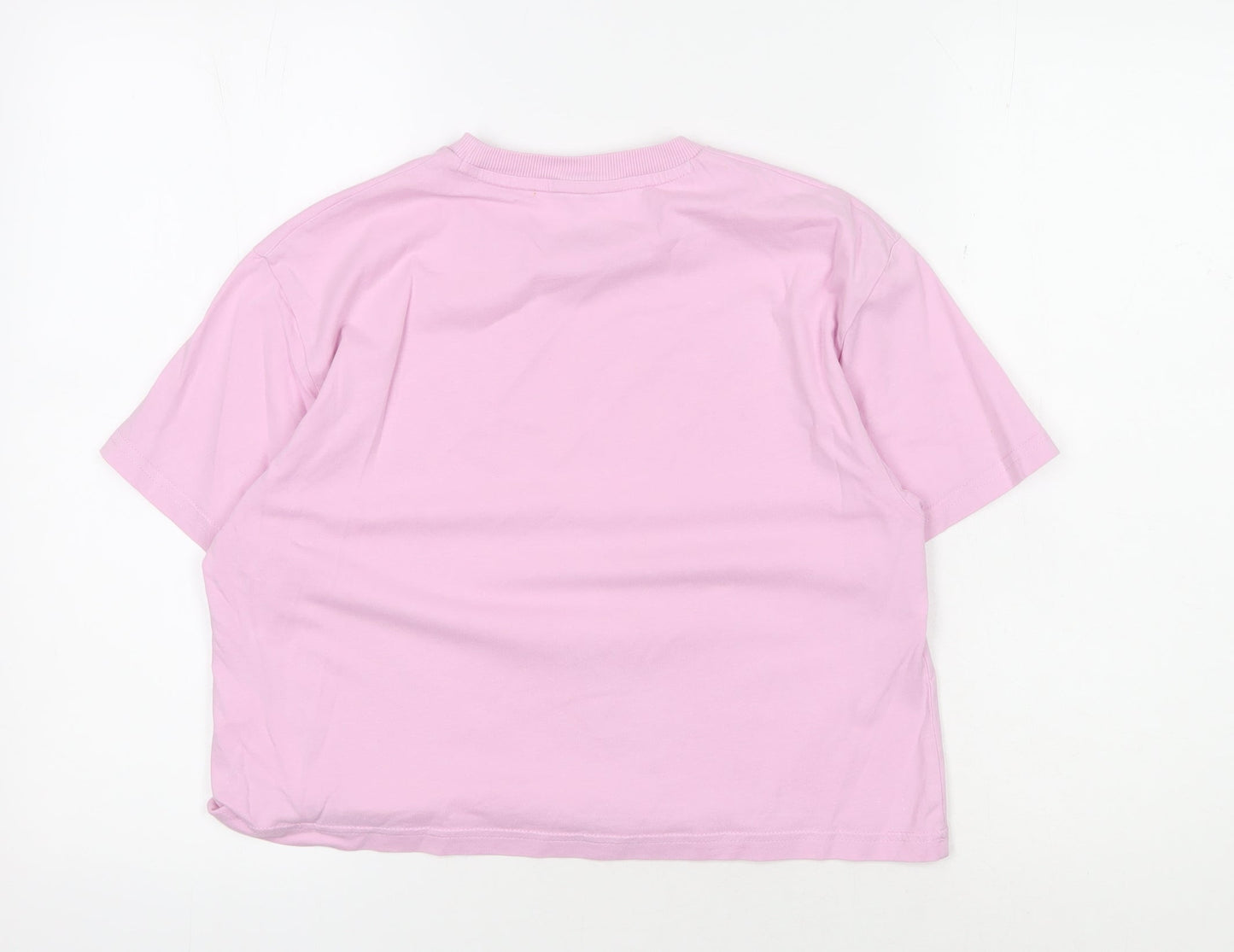 Puma Teens Pink XL T-Shirt, Relaxed Fit