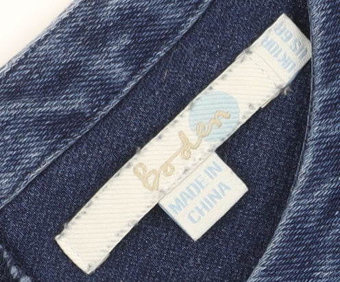 Boden Women's Blue Denim Dress - Size Unknown