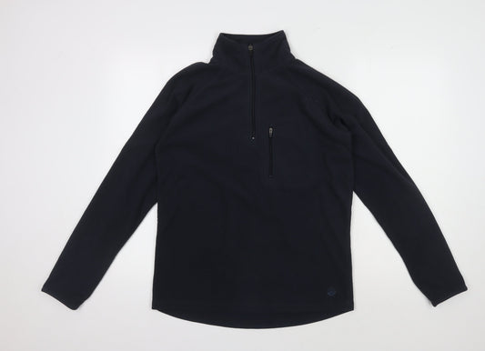 Peter Storm Men’s Black XS Fleece Pullover Sweatshirt