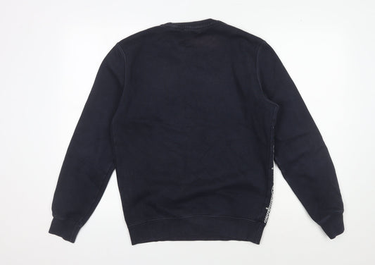 Champion Men's Black Pullover Sweatshirt, S, Lightweight