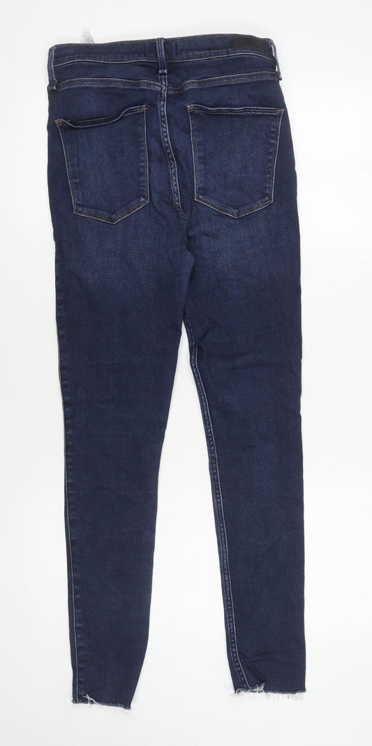 Abercrombie Men’s Blue Skinny Jeans Size 30 Dark Wash