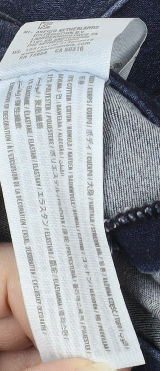 Abercrombie Men’s Blue Skinny Jeans Size 30 Dark Wash