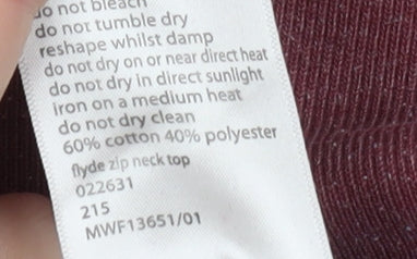 Mountain Warehouse Men's Red Full Zip Sweatshirt M