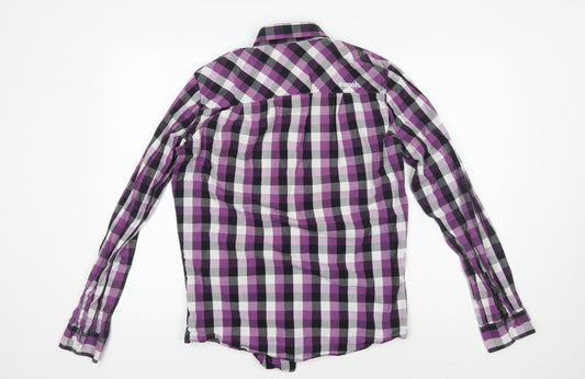 Bench Men's Multicoloured Check Shirt M, Casual