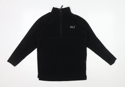 Jack Wolfskin Unisex Black Pullover Sweatshirt S