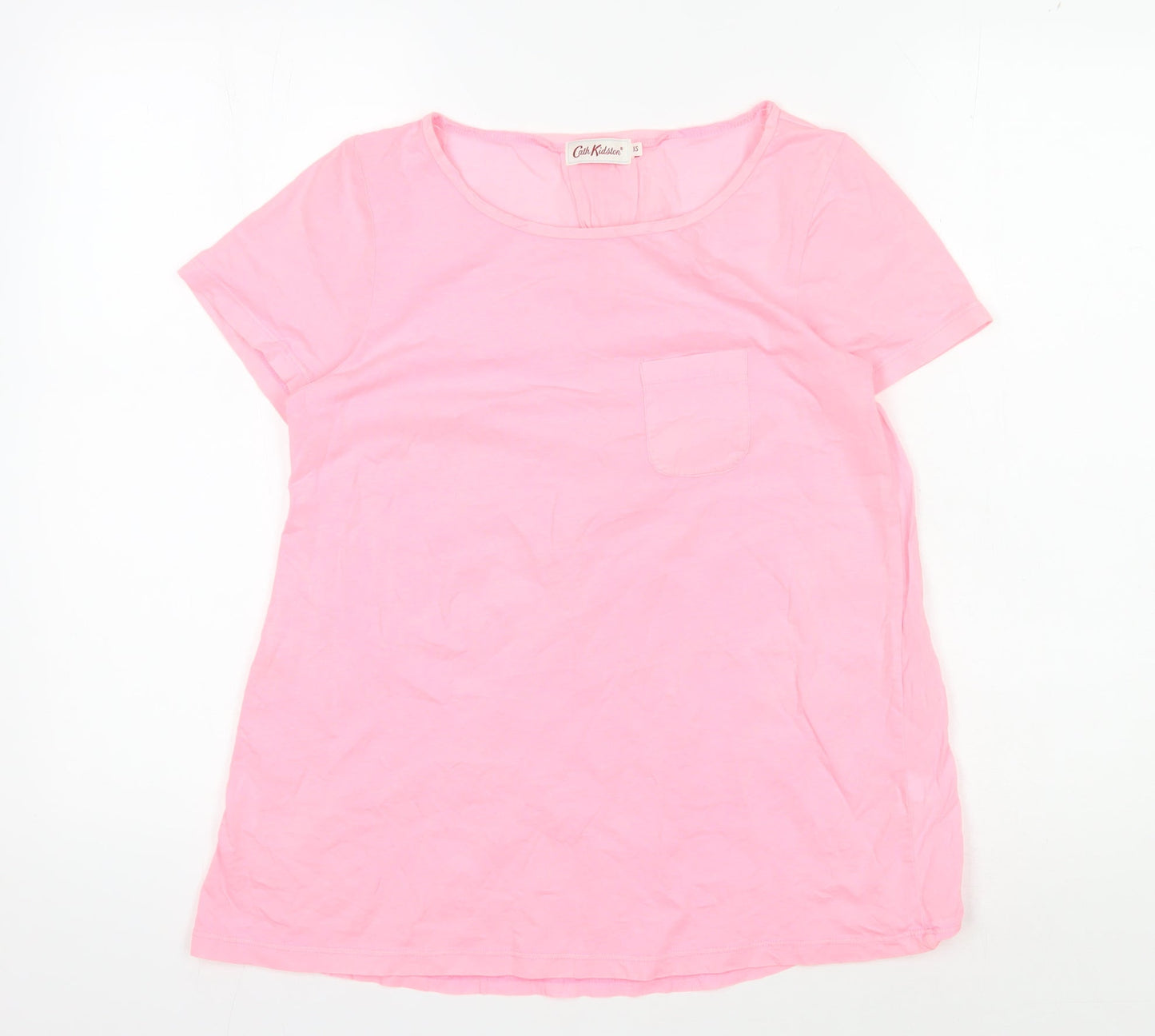 Cath Kidston Pink Women's XS Crew Neck T-Shirt