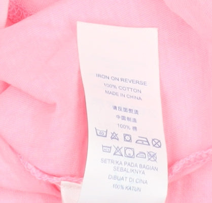 Cath Kidston Pink Women's XS Crew Neck T-Shirt