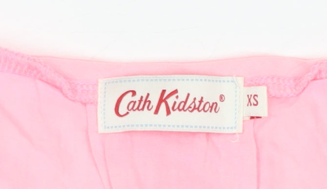Cath Kidston Pink Women's XS Crew Neck T-Shirt
