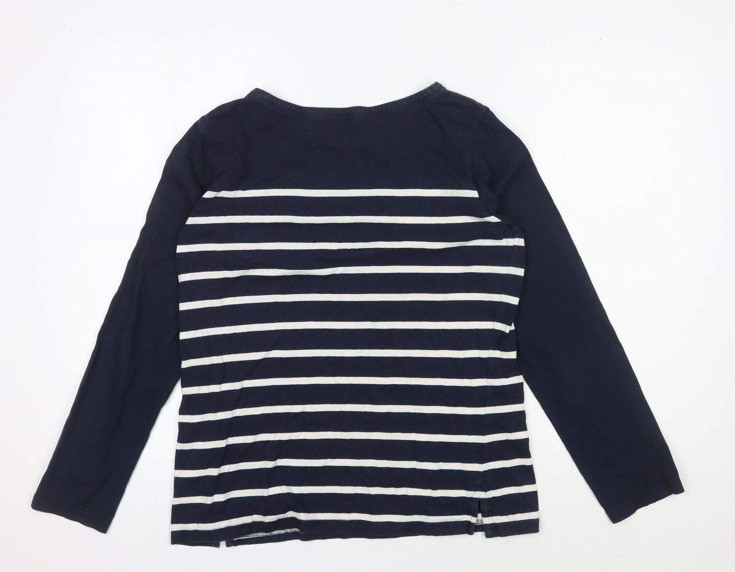Regatta Women's Blue Striped T-Shirt Size 14