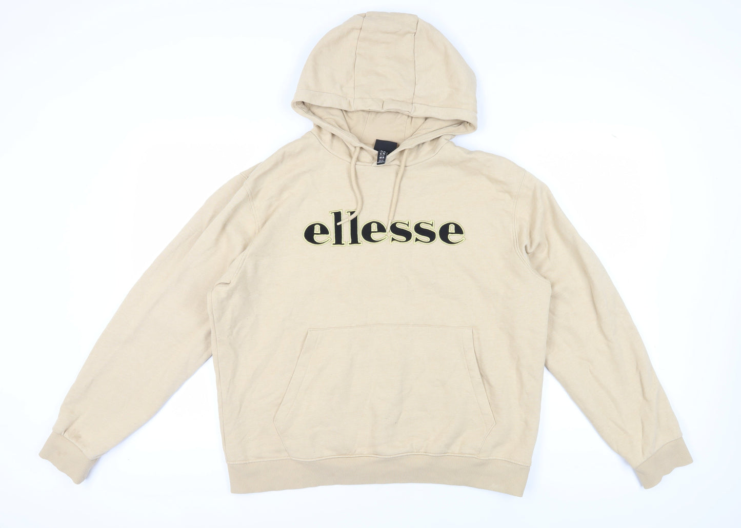 Ellesse Beige Unisex Hoodie XL - Casual Style & Comfort