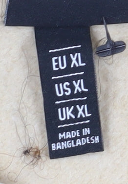 Ellesse Beige Unisex Hoodie XL - Casual Style & Comfort