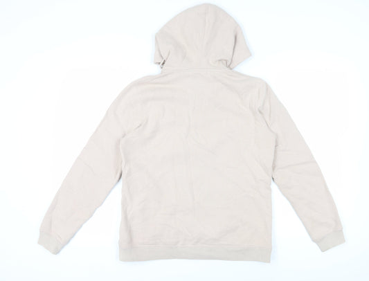 Womens UK 10 Regular TOG24 Beige Full Zip Hoodie