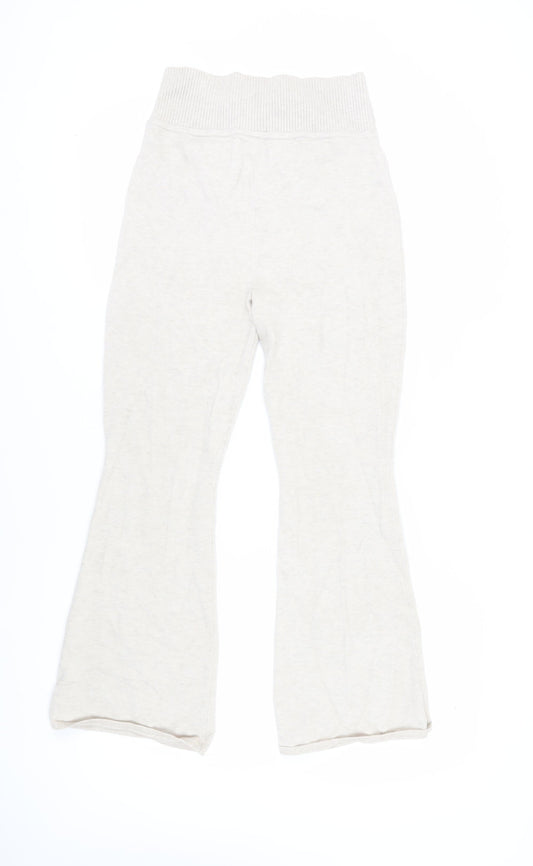 Gilly Hicks Women’s Ivory Joggers, Size L, Stylish & Cosy