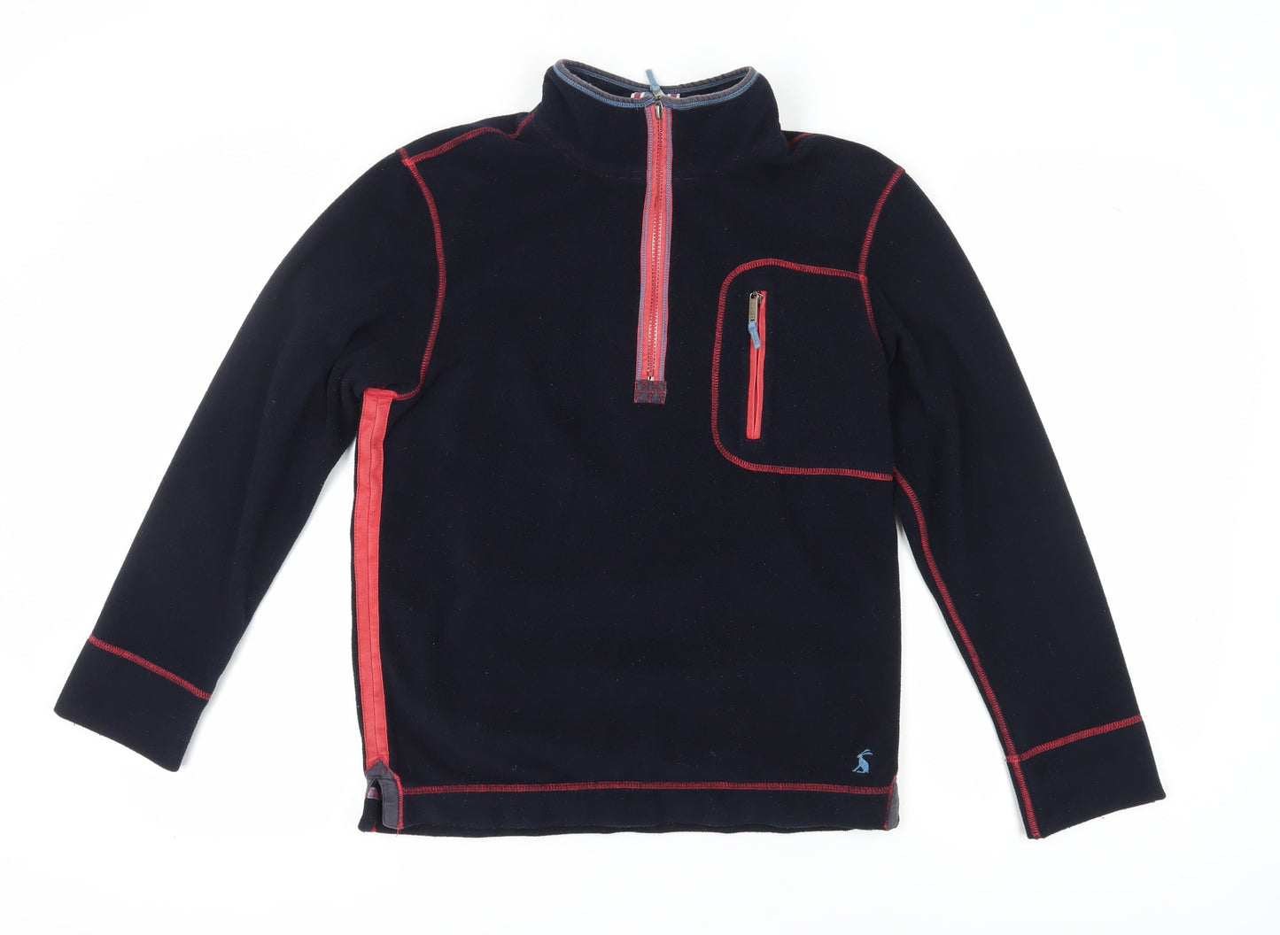 Joules Men's Black Fleece Pullover Sweatshirt S