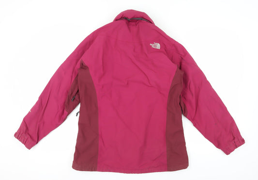 The North Face Women's Red 3-in-1 Jacket M, Hooded, Waterproof