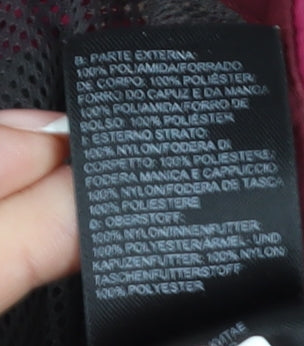 The North Face Women's Red 3-in-1 Jacket M, Hooded, Waterproof