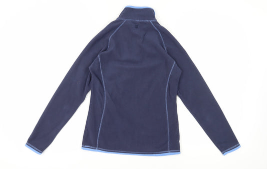Mountain Warehouse Women's Blue Fleece Pullover Sweatshirt M