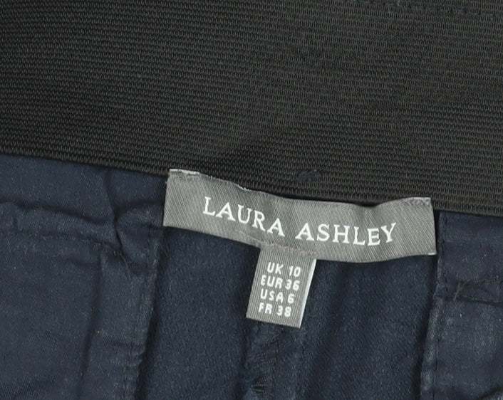 Laura Ashley Women's Blue Skinny Trousers, Size 10