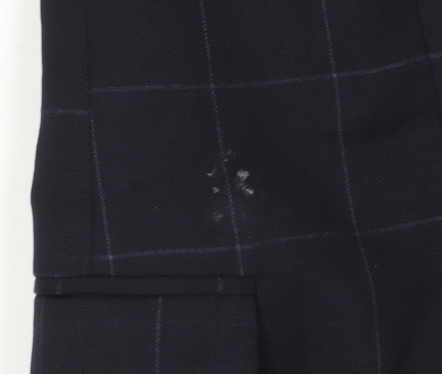 Paul Smith Men's Purple Checked Suit Jacket Size 40