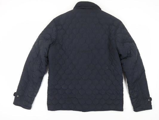 Firetrap Men's Black Quilted Jacket Size L