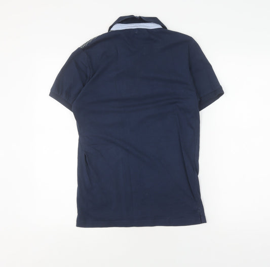 Jack & Jones Men's Blue Polo Shirt Small