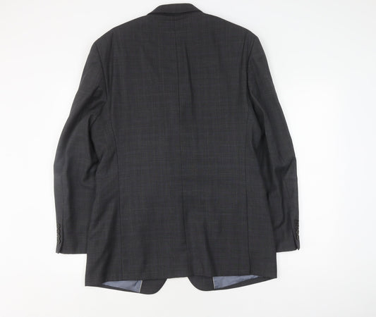 Austin Reed Men's Grey Blazer 40R Formal Jacket