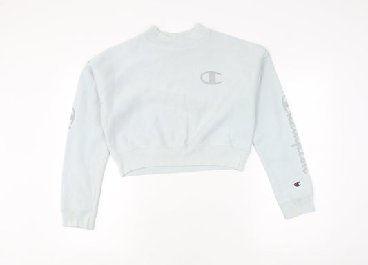 Champion Women's Blue XS Pullover Sweatshirt