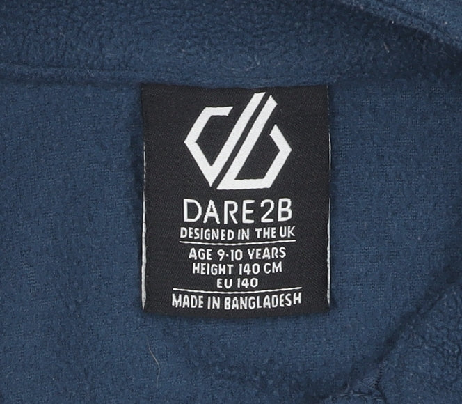 Additional view of Dare 2b boys’ blue fleece sweatshirt, size 10, years - lightweight & comfortable