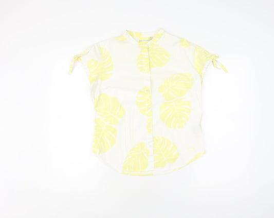 Quiksilver Women's Multicoloured Button-Up Shirt - Size 4 Regular Fit