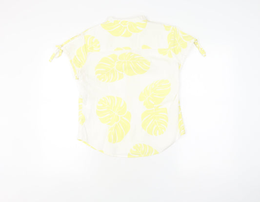 Quiksilver Women's Multicoloured Button-Up Shirt - Size 4 Regular Fit