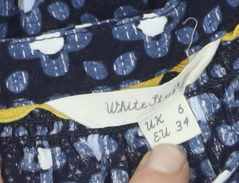 White Stuff Women's Multicoloured Size 6 Casual Top