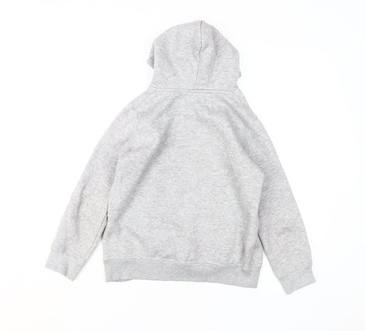 Hype Boys Grey Pullover Hoodie 11-12 Years - Graphic Print