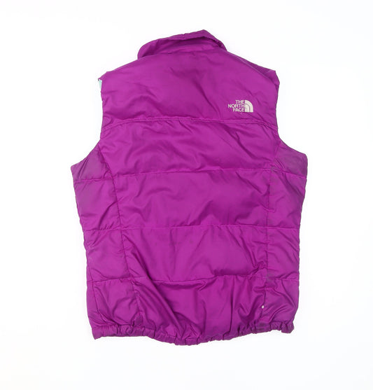 The North Face Women's Purple Puffer Waistcoat S