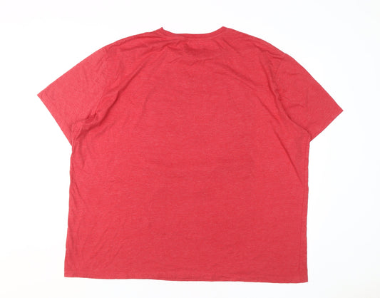 Coca-Cola Men's Red Christmas T-Shirt 3XL